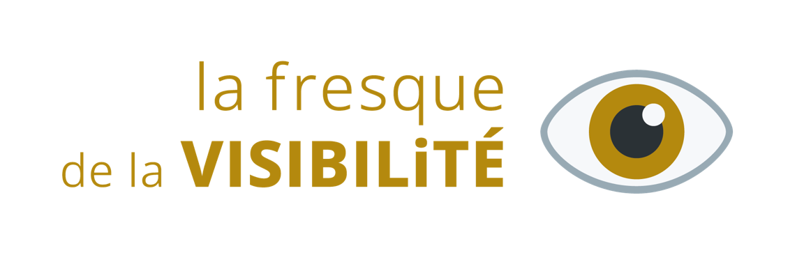 Logo de La fresque de la VISIBILiTÉ, un atelier pédagogique innovant.